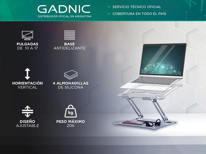 Soporte para Portátiles Gadnic ST-AL38 Ajustable 10 - 1