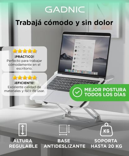 Soporte para Portátiles Gadnic ST-AL38 Ajustable 10 - 1