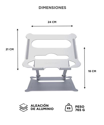 Soporte para Portátiles Gadnic ST-AL38 Ajustable 10 - 5