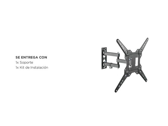 Soporte para Televisor de Pared Gadnic S-BRACK41 De Movimiento Completo - 6