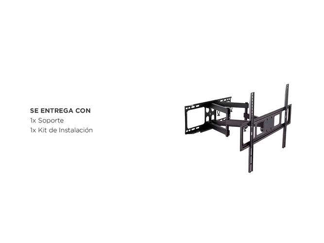 Soporte de Pared para TV Gadnic S-BRACK42 Movimiento Completo Montante Doble - 5