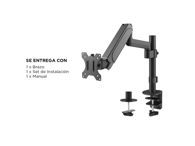 Soporte Brazo de Monitor Gadnic Resorte de Gas  - 6