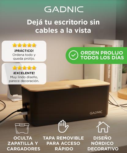 Caja Organizadora de Cables Gadnic Tipo Nórdico  - 1
