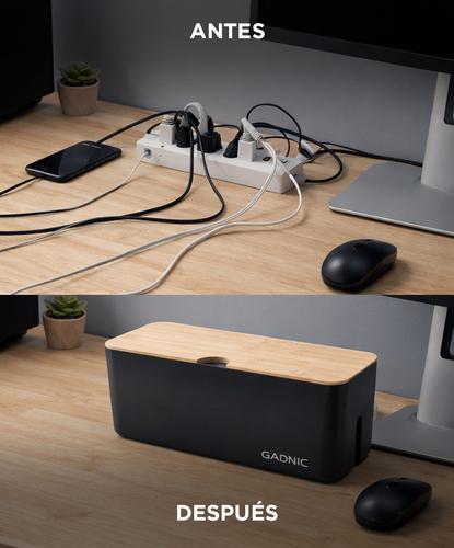 Caja Organizadora de Cables Gadnic Tipo Nórdico  - 3