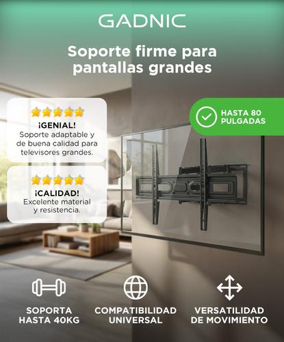 Soporte Para Tv Gadnic entre 37 a 80 - 1