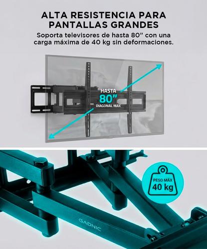 Soporte Para Tv Gadnic entre 37 a 80 - 2