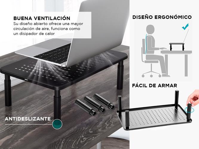 Soporte de Notebook y Monitor Gadnic Tipo Mesa - 2