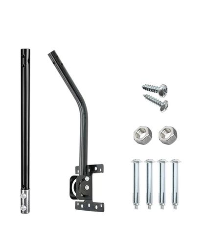 Soporte para Antena Starlink Mini Exterior Tubo Extensible 82cm Caño 25mm Curvado - 6