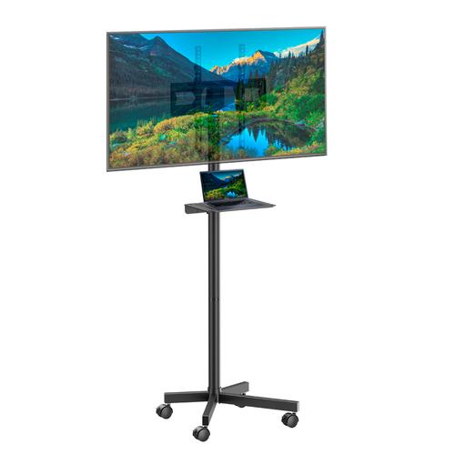 Soporte TV De Pie con Ruedas Gadnic Altura Ajustable Inclinable  - 0