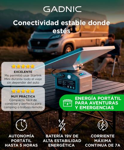 Batería Powerbank Portátil Para Starlink Mini Gadnic Hasta 5Hs - 1