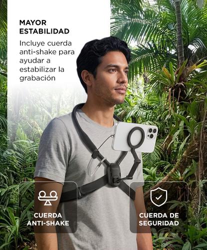 Soporte Celular De Cuello GADNIC Magnético Grabación Compatibilidad Universal - 4