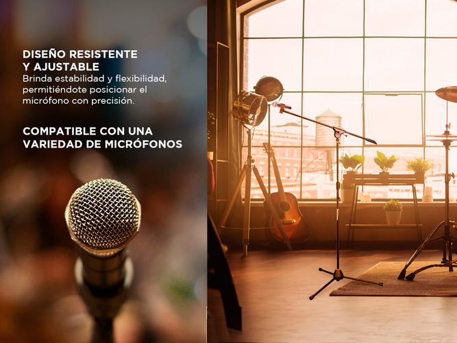 Soporte Pie De Microfono Tripode Robusta Plegable SoundKing SD281 - 3