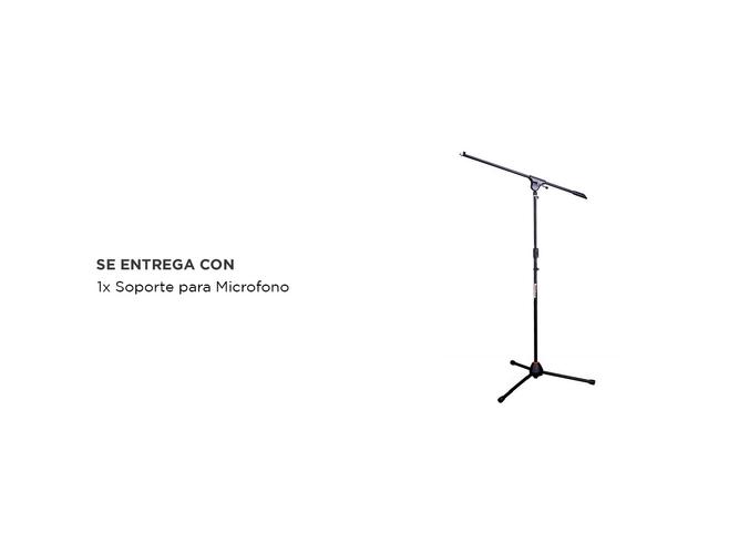 Soporte Pie De Microfono Tripode Robusta Plegable SoundKing SD281 - 5
