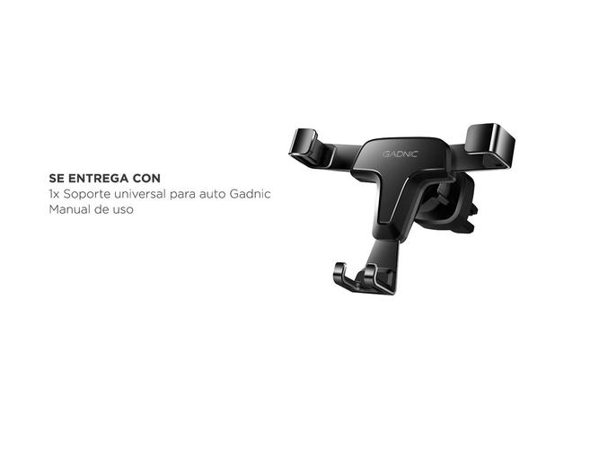 Soporte de teléfono para auto Gadnic universal manos libres - 4