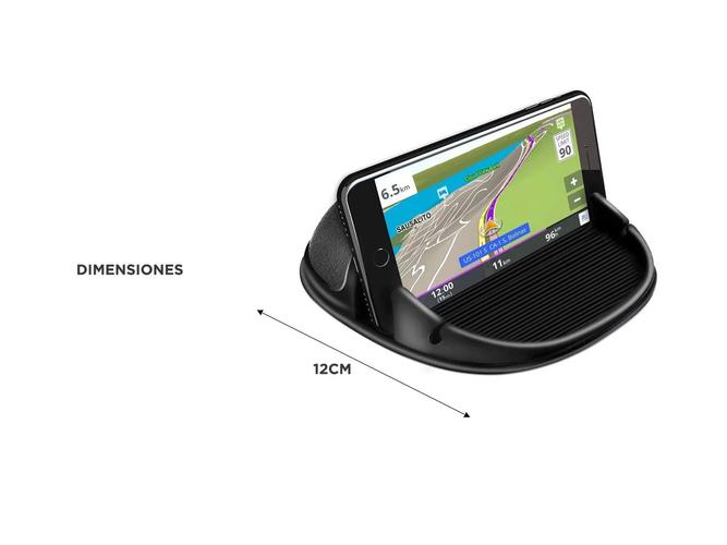 Soporte Para Porta Celular Gadnic Para Autos Apto GPS Tablets  - 4