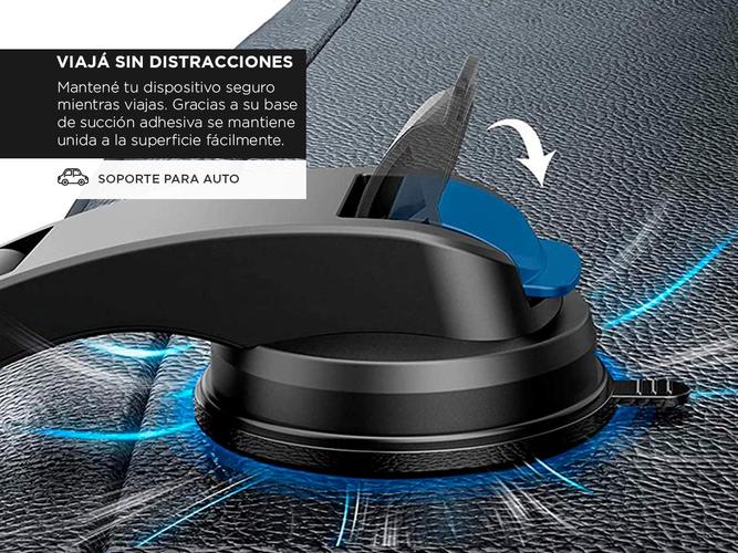 Soporta Para Celular Gadnic Ventosa Adhesible  - 3