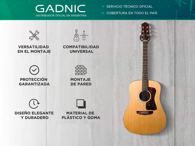 Soporte de Pared Para Guitarra Gadnic Colgar Colgador - 1