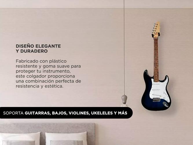 Soporte de Pared Para Guitarra Gadnic Colgar Colgador - 2