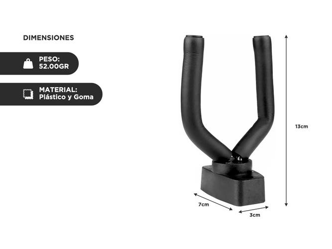 Soporte de Pared Para Guitarra Gadnic Colgar Colgador - 3