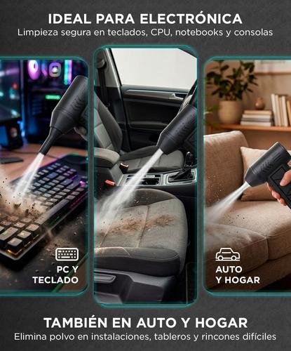 Soplador de Aire Comprimido GADNIC Inalámbrico 65W 900000rpm - 4