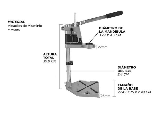 Soporte de Taladro Ajustable Universal  - 4