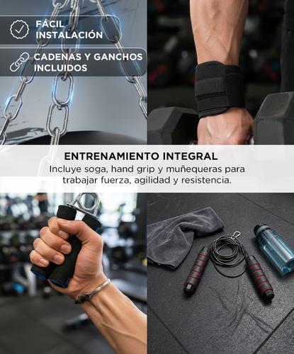 Saco de Boxeo Profesional Force by Gadnic 120cm Kit Completo con Guantes Cuero PU  - 4