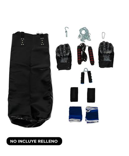 Saco de Boxeo Profesional Force by Gadnic 120cm Kit Completo con Guantes Cuero PU  - 6