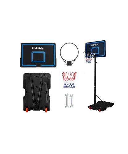 Aro De Basquet Regulable Force By Gadnic Portatil 2m Base Rellenable Tablero PE Estructura Acero Aro 40cm  - 6