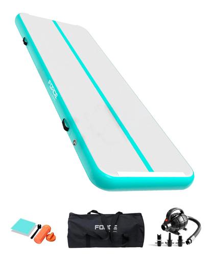 Colchoneta Para Gimnasia Inflable FORCE By Gadnic 3m Con Bomba Eléctrica - 6