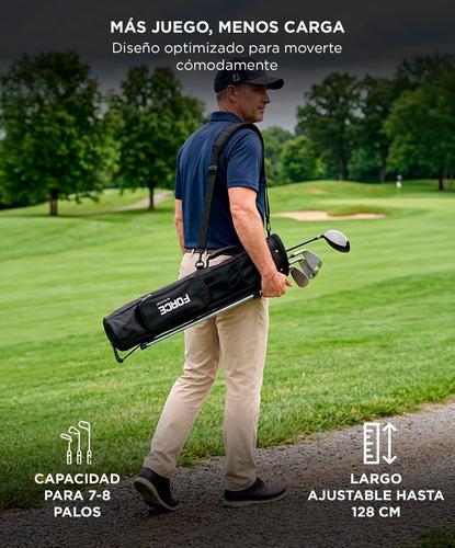 Bolso De Golf Force By Gadnic Tripode Automatico Para 8 Palos Ultraliviano Con Bolsillo Refrigerado - 2