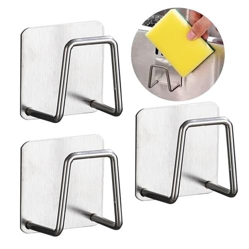 Porta Esponja Percha Adhesiva Gadnic para Bacha Cocina - 0
