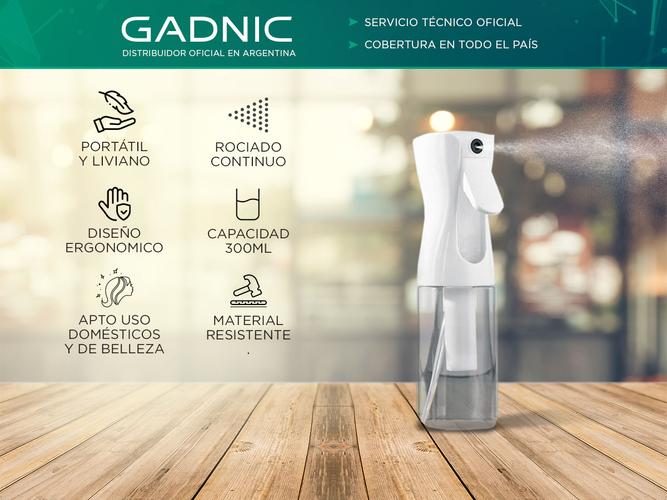 Spray Botella Gadnic Gatillo Aromatizador 300ml - 1
