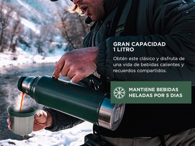 Termo Stanley Clasico 950ml Con Manija y Tapon Cebador - 2