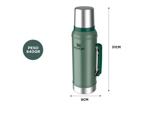 Termo Stanley Clasico 950ml Con Manija y Tapon Cebador - 4