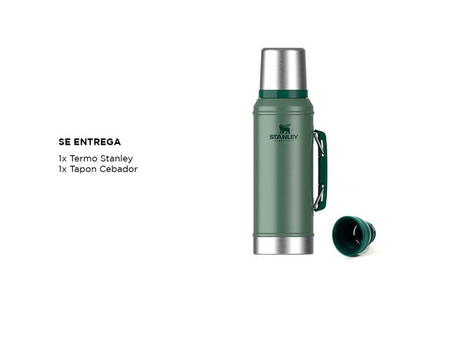 Termo Stanley Clasico 950ml Con Manija y Tapon Cebador - 5