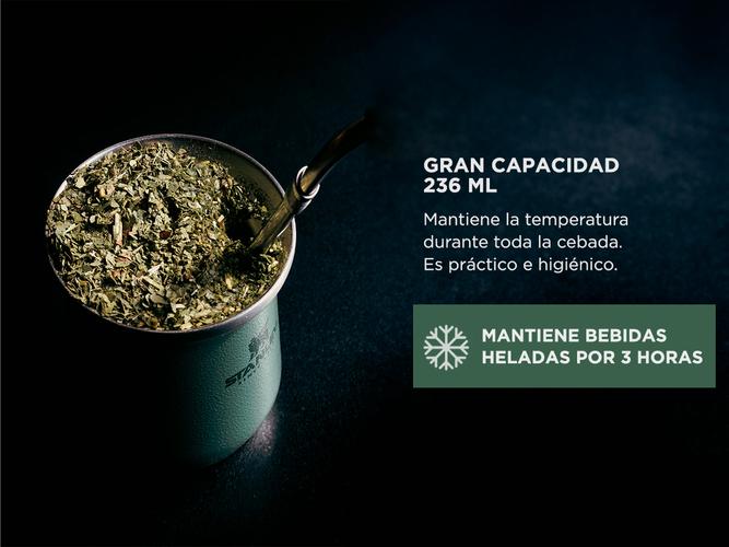 Mate Acero Inoxidable Stanley Verde 236 ml - 2