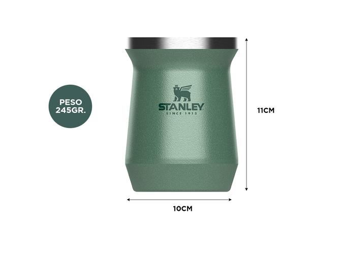 Mate Acero Inoxidable Stanley Verde 236 ml - 4