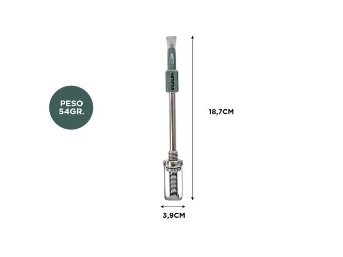 Bombilla Para Mate Stanley Spring Original Fs Verde - 3
