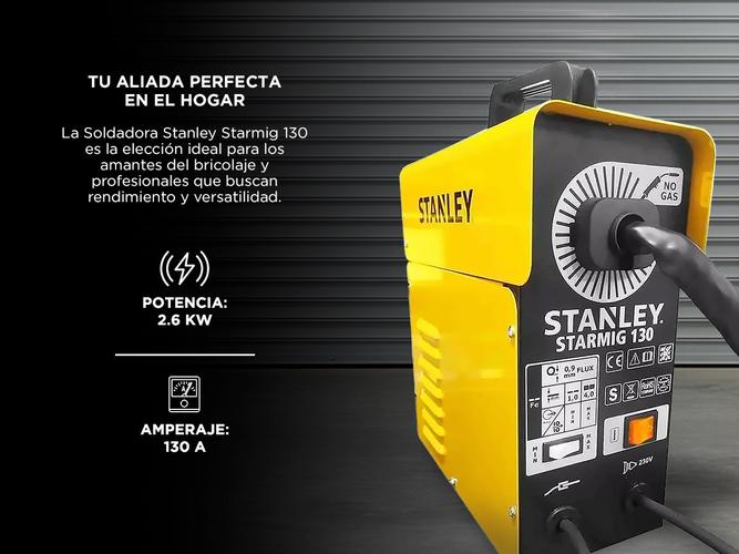 Soldadora Stanley Starmig 130 Italiana 130 Amp Sin Gas - 2