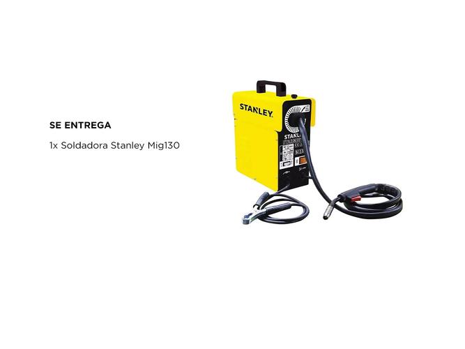 Soldadora Stanley Starmig 130 Italiana 130 Amp Sin Gas - 5