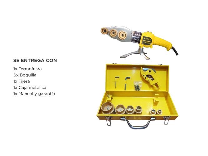 Termofusora Stanley 1500W + 6 boquillas Maletin SXH1530-AR - 5