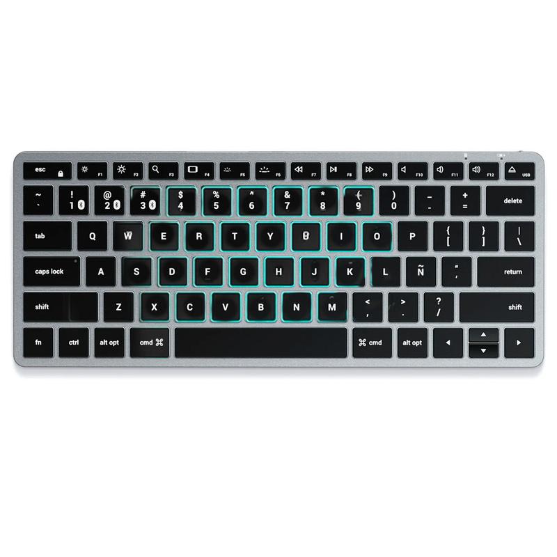 Teclado Bluetooth Satechi Slim X1 Retroiluminado Compacto