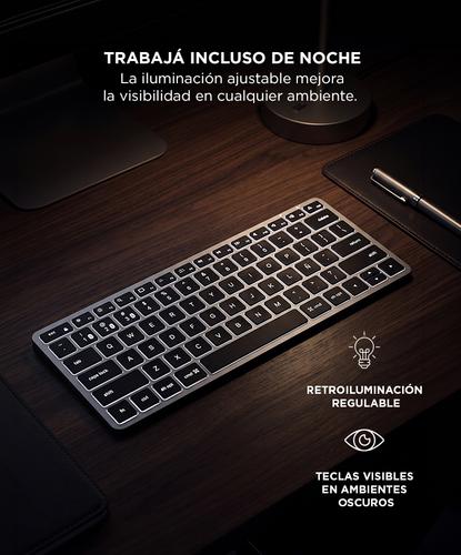 Teclado Bluetooth Satechi Slim X1 Retroiluminado Compacto Inalámbrico - 2