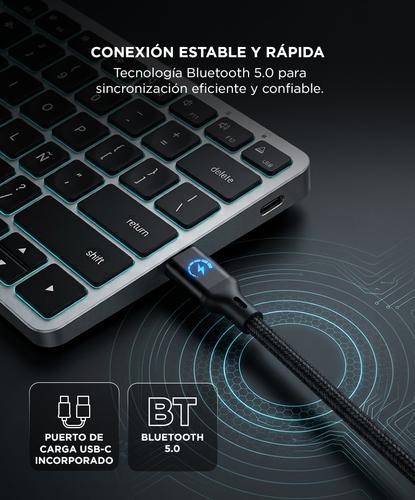 Teclado Bluetooth Satechi Slim X1 Retroiluminado Compacto Inalámbrico - 4