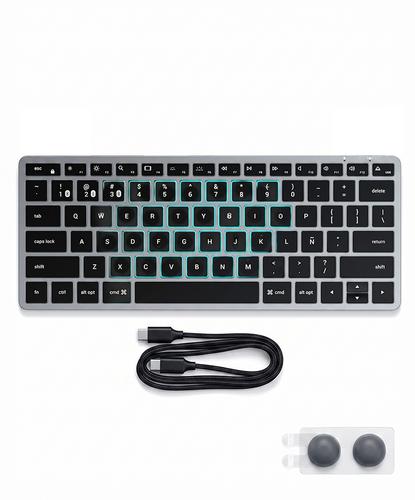 Teclado Bluetooth Satechi Slim X1 Retroiluminado Compacto Inalámbrico - 6