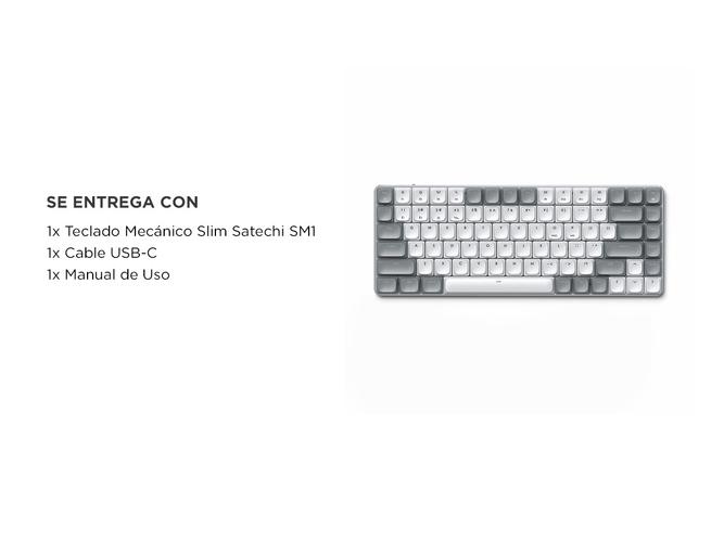 Teclado Mecánico Satechi Conexión Inalámbrica LED - 5