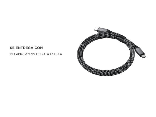 Cable de Carga Satechi USB-C a USB-C de 100W Cargador  - 4