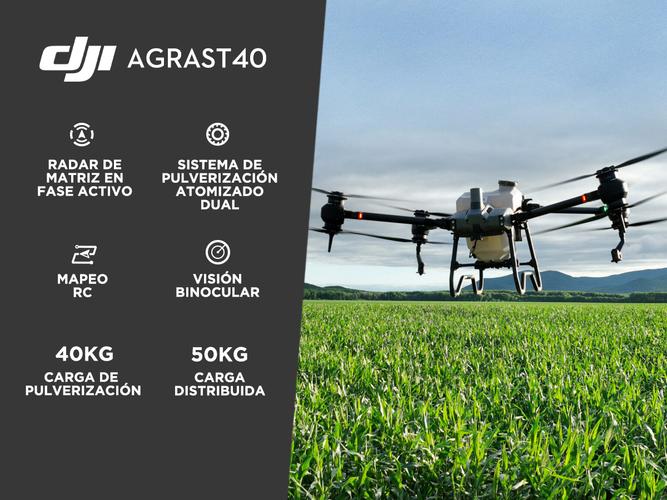 Drone DJI Agras T40 doble rotor coaxial Carga ultrarrápida - 1