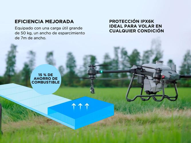 Drone DJI Agras T40 doble rotor coaxial Carga ultrarrápida - 3