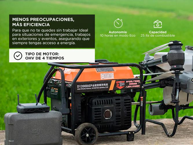 DJI T40 D12000iE Generador Inversor Multifuncional  - 4